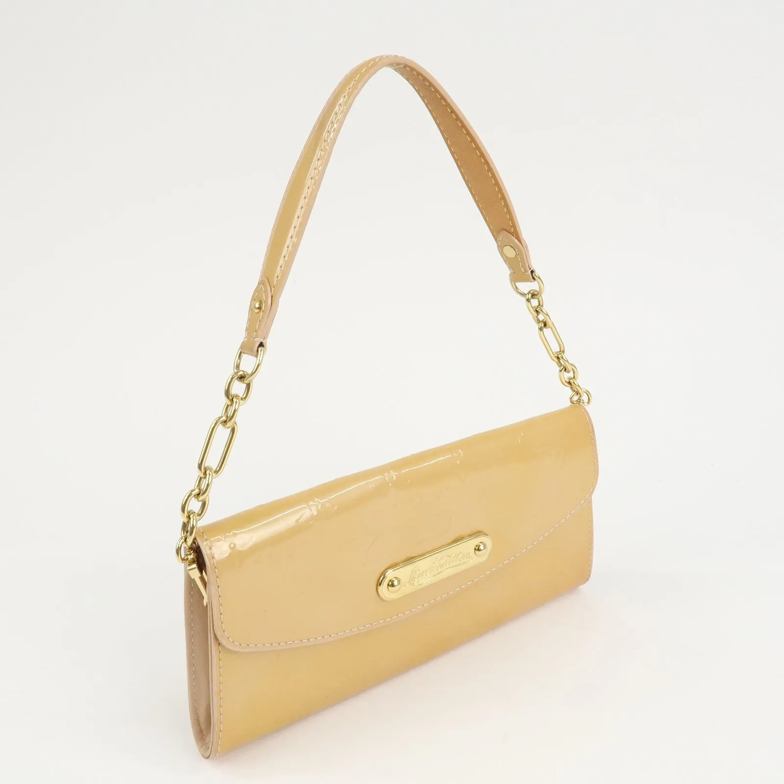 Louis Vuitton Monogram Vernis Sunset Boulevard Rose M91626 Used