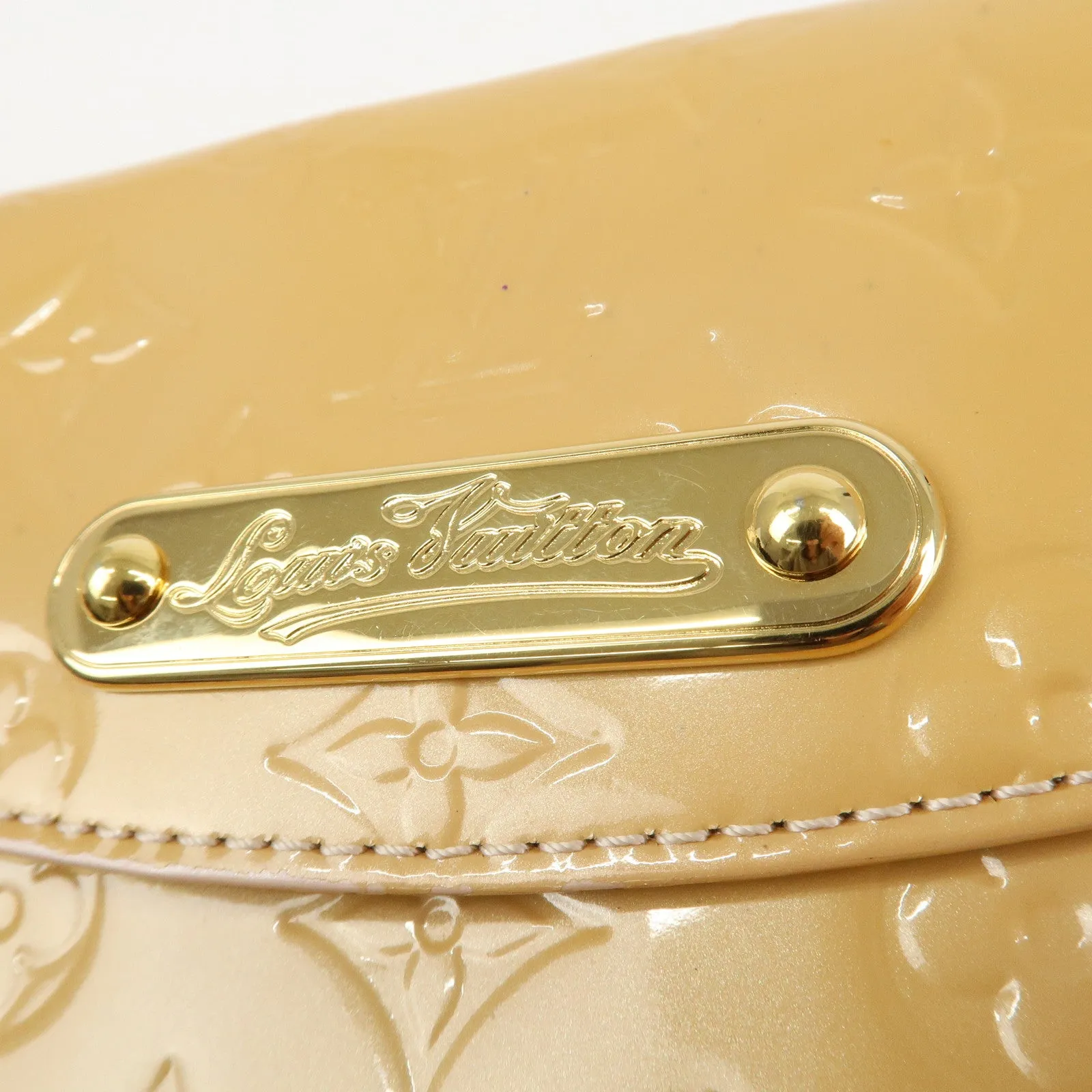 Louis Vuitton Monogram Vernis Sunset Boulevard Rose M91626 Used