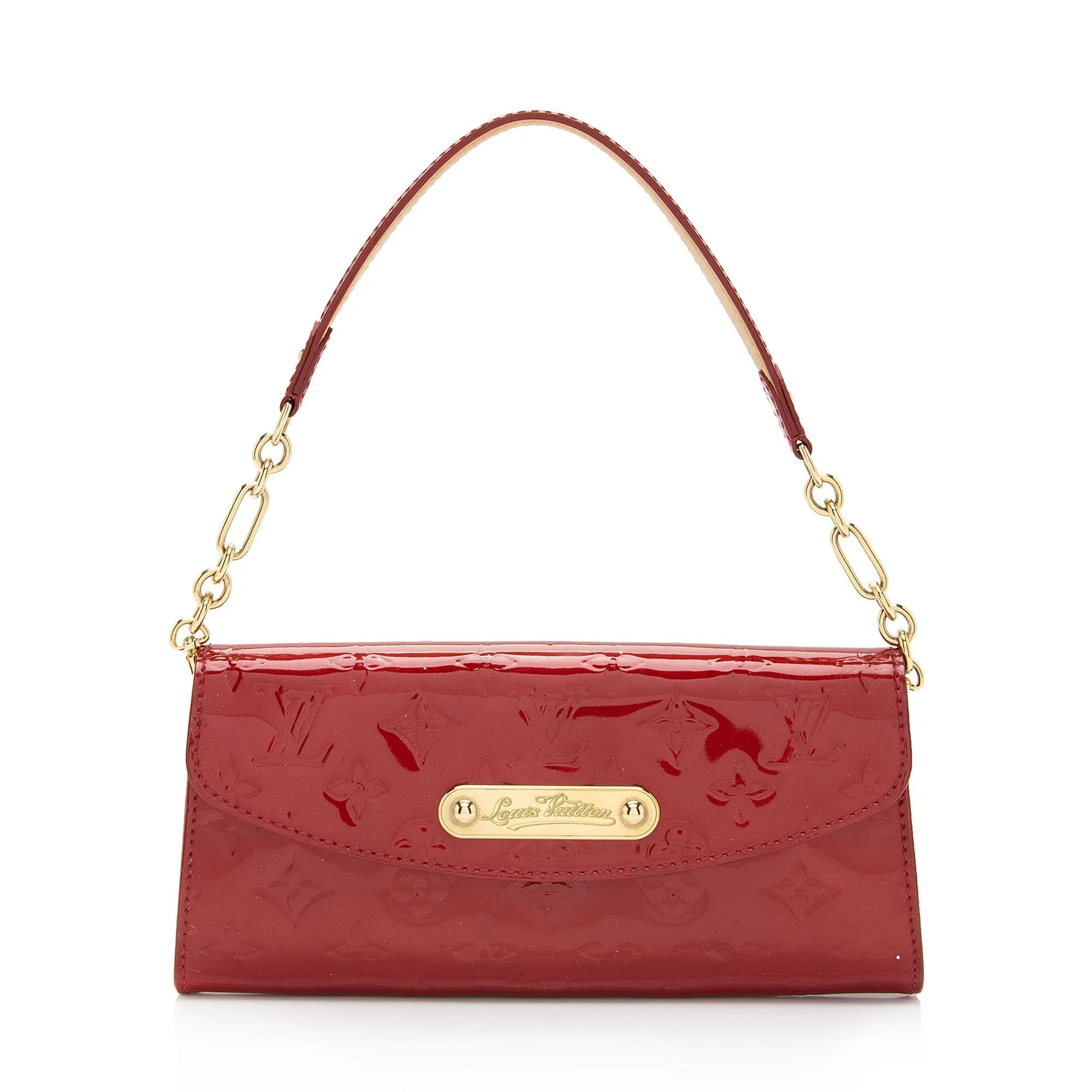 Louis Vuitton Vernis Sunset Boulevard Clutch (SHF-vYawfW)