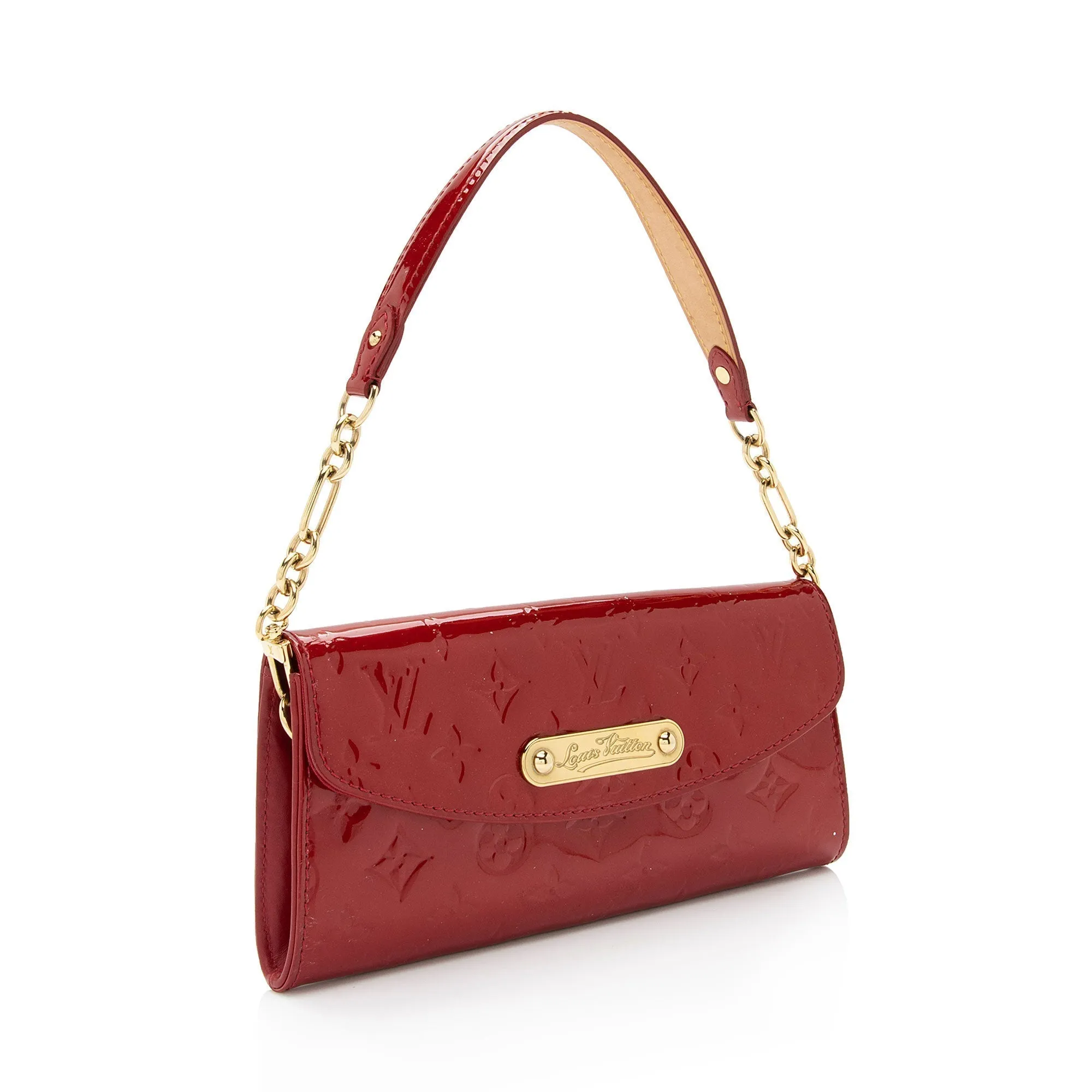 Louis Vuitton Vernis Sunset Boulevard Clutch (SHF-vYawfW)