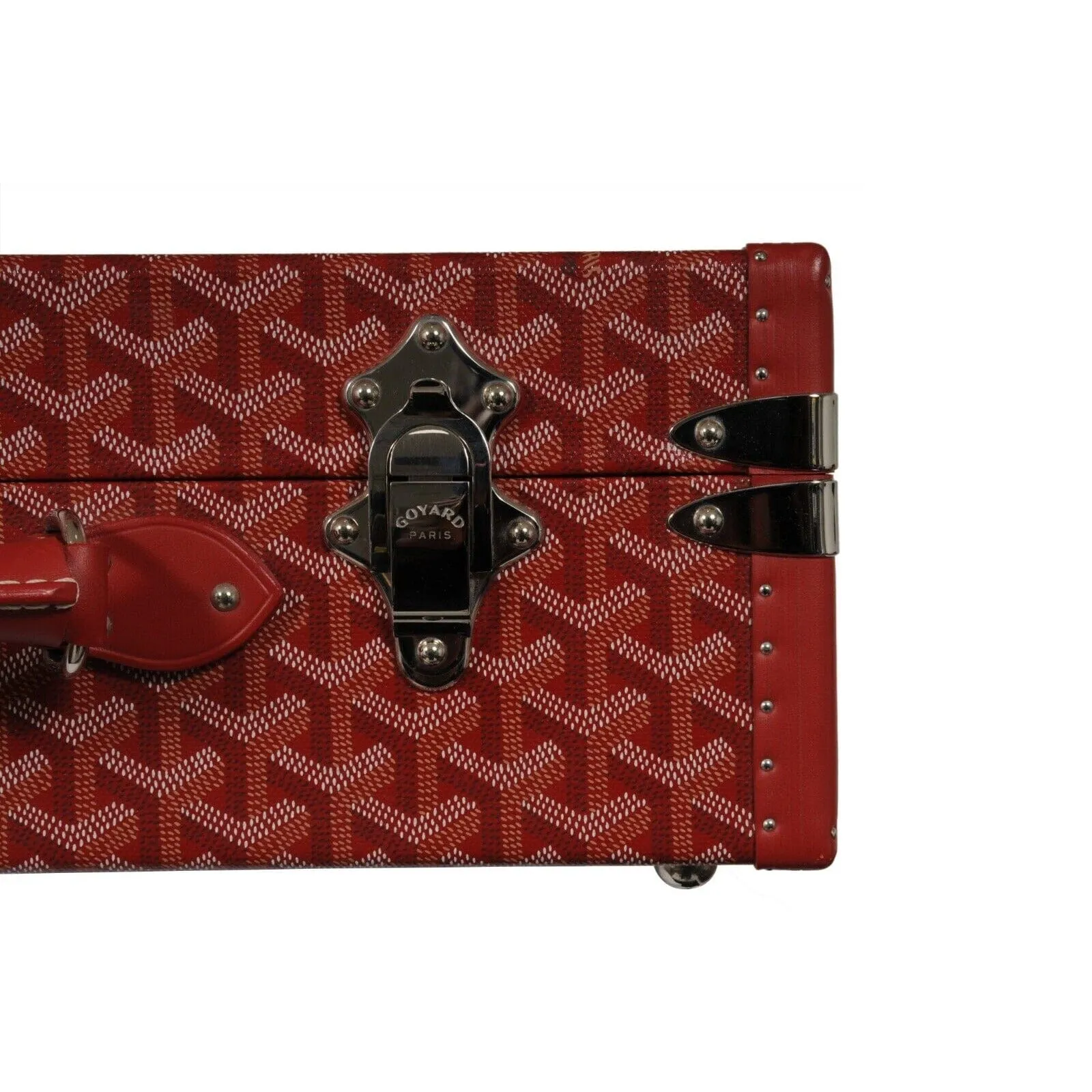 Manoir GM Red Briefcase Travel Computer Trunk Bag Luggage Carry On