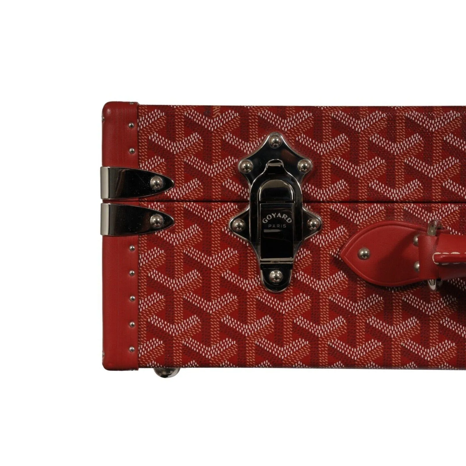 Manoir GM Red Briefcase Travel Computer Trunk Bag Luggage Carry On