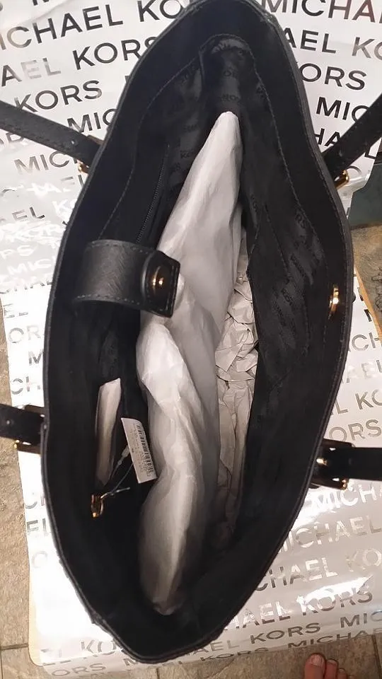 Prada Black Leather Two Way Tote (SHA14165)