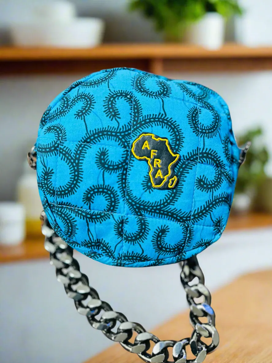 Round chain purse