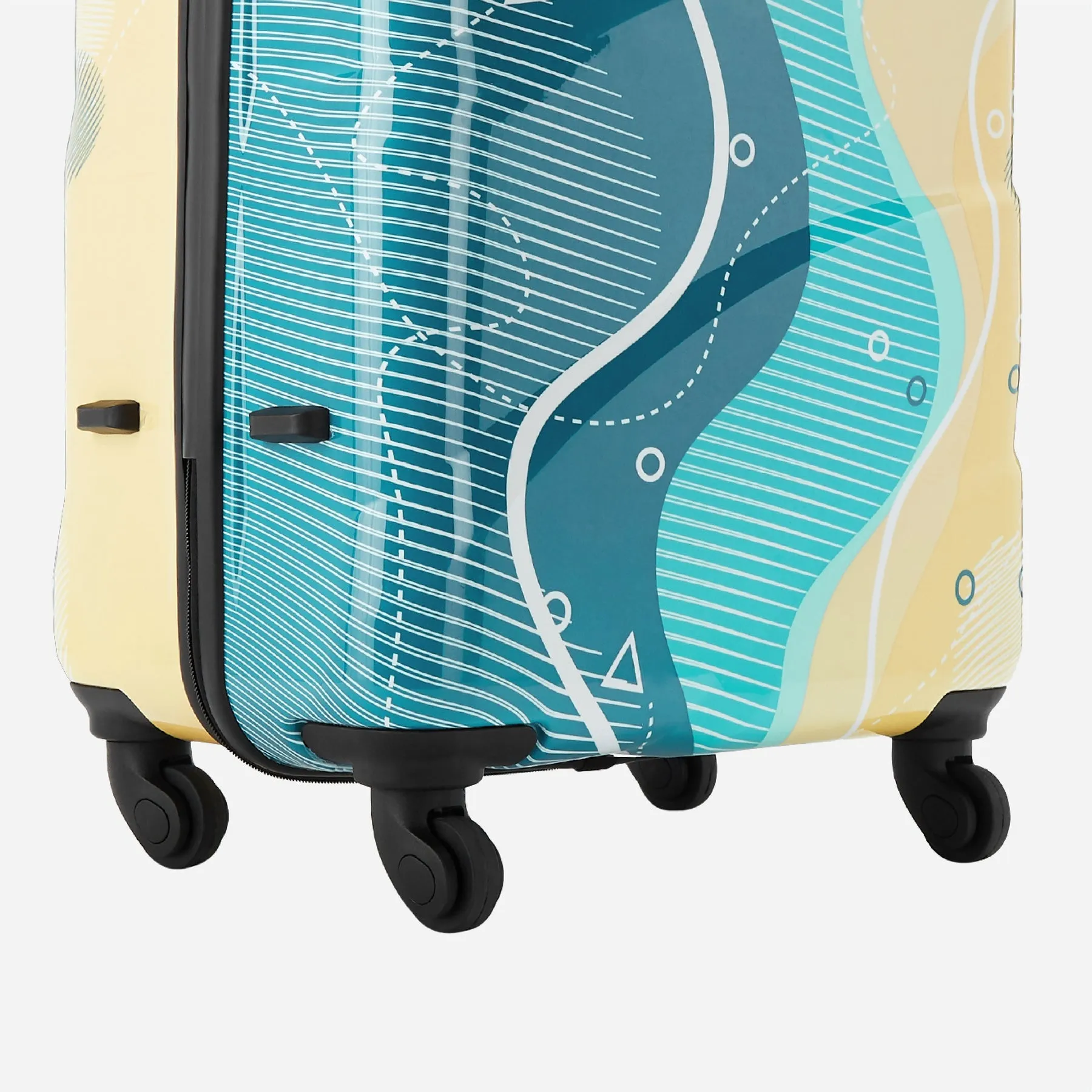 Safari Coastline Hard Luggage Suitcase
