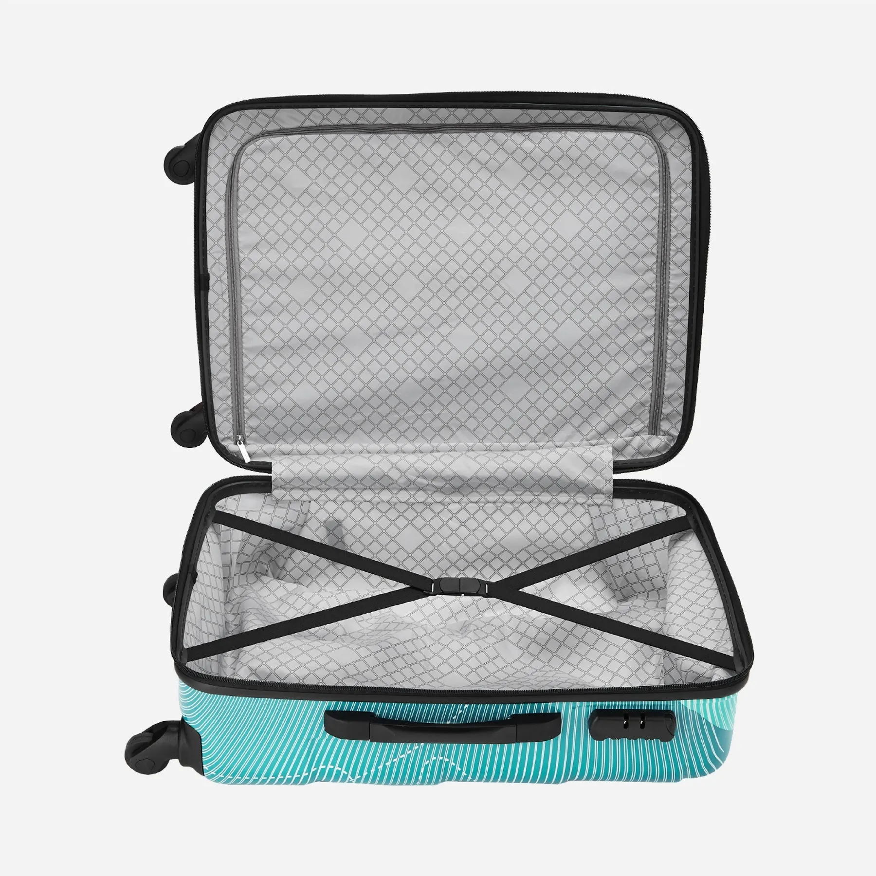 Safari Coastline Hard Luggage Suitcase