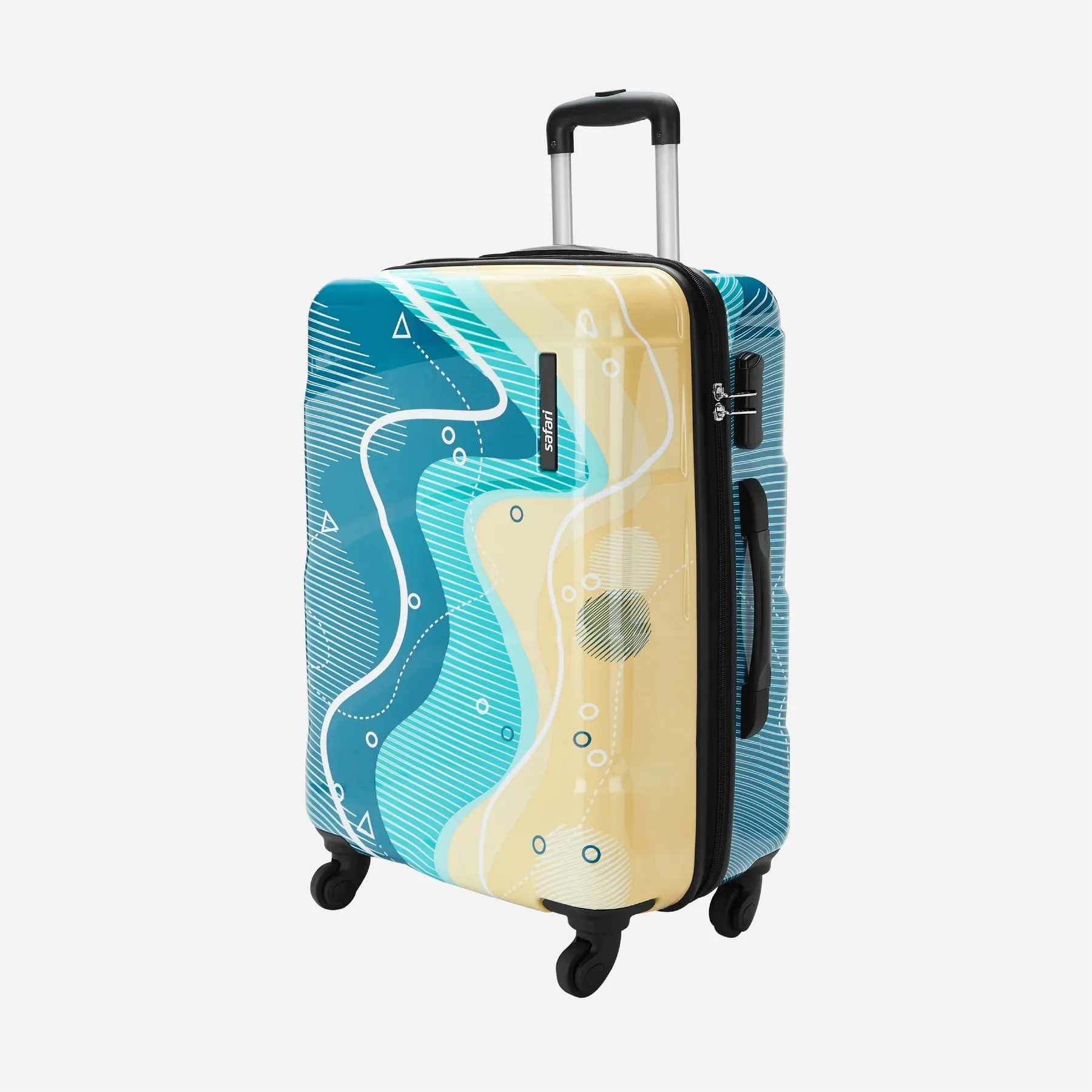 Safari Coastline Hard Luggage Suitcase