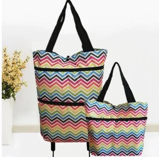 Shopping Cart Bag 2 in 1 Foldable