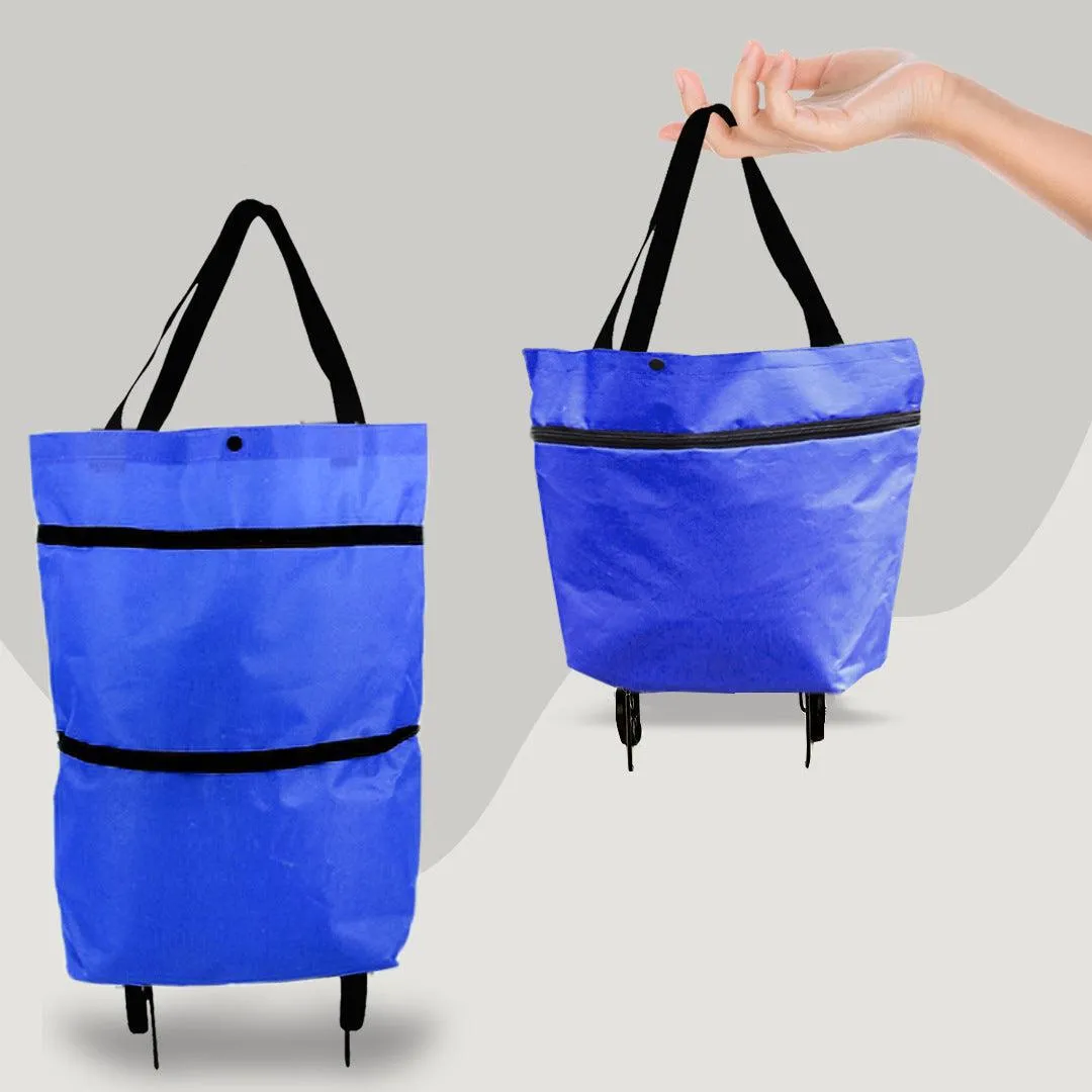 Shopping Cart Bag 2 in 1 Foldable