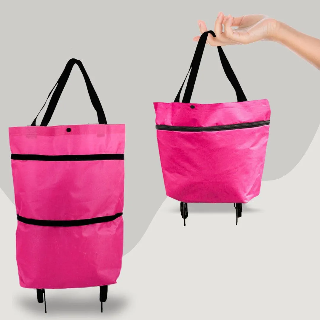 Shopping Cart Bag 2 in 1 Foldable