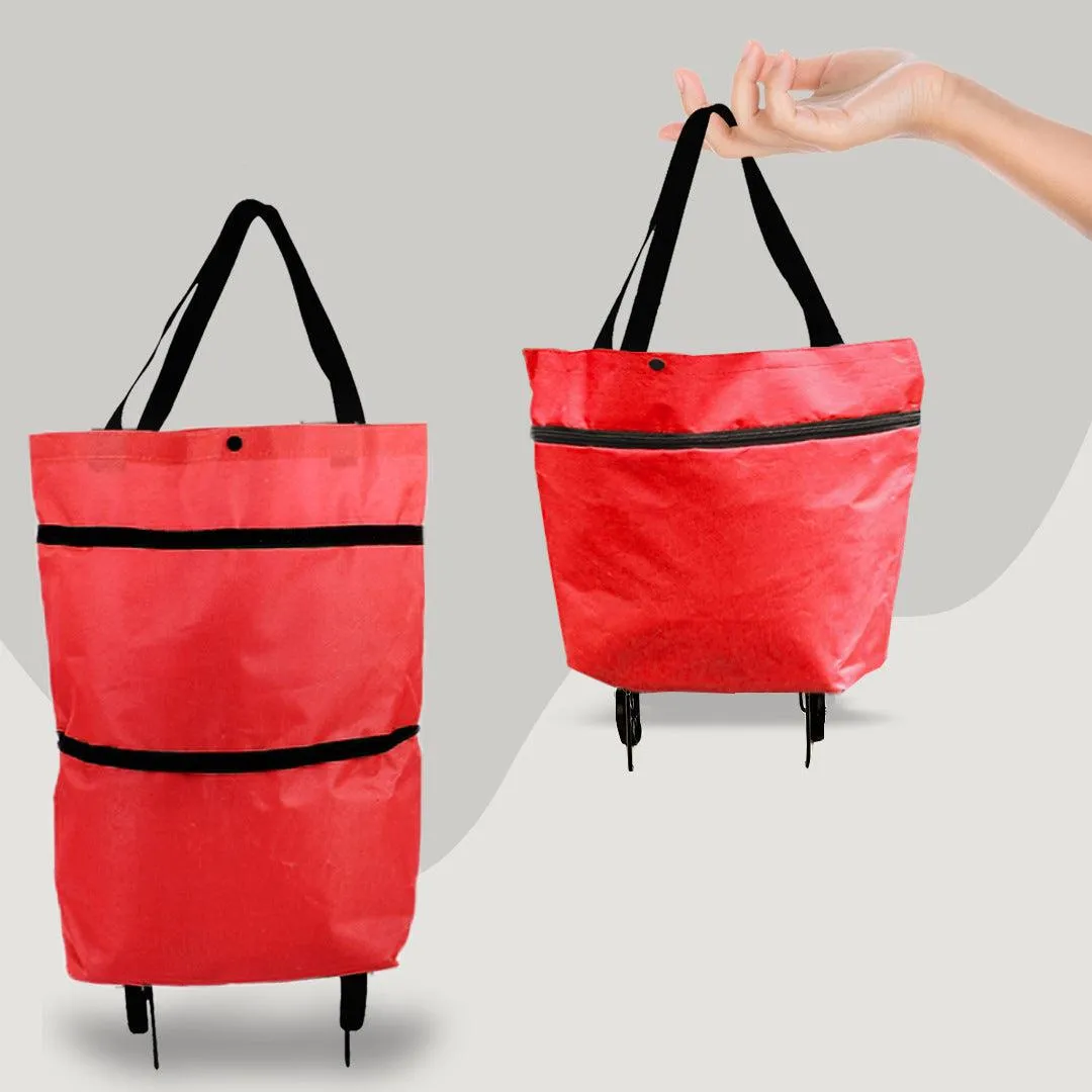 Shopping Cart Bag 2 in 1 Foldable