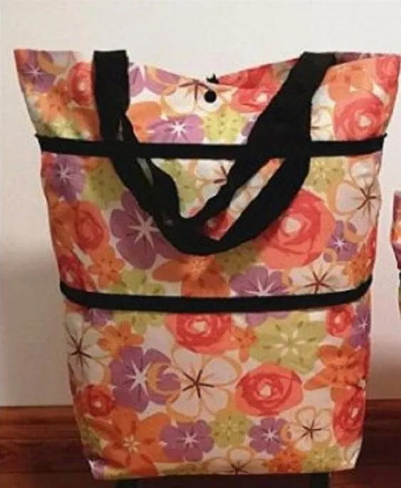 Shopping Cart Bag 2 in 1 Foldable