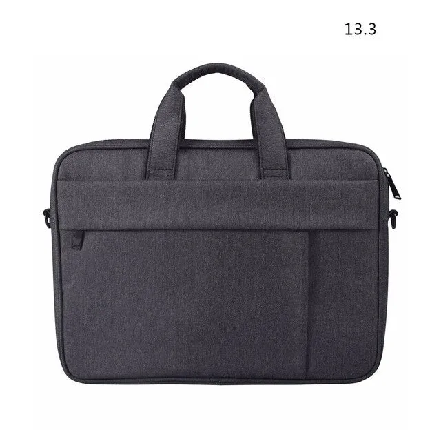 Sidiou Group Laptop Handbag Large Capacity Anti-theft Anti-Wrinkle Waterproof Portable Briefcase