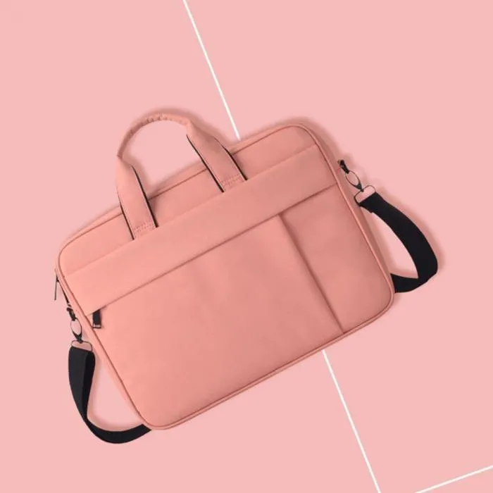 Sidiou Group Laptop Handbag Large Capacity Anti-theft Anti-Wrinkle Waterproof Portable Briefcase