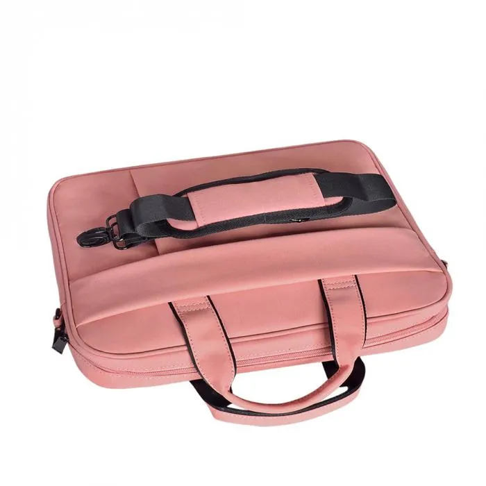 Sidiou Group Laptop Handbag Large Capacity Anti-theft Anti-Wrinkle Waterproof Portable Briefcase
