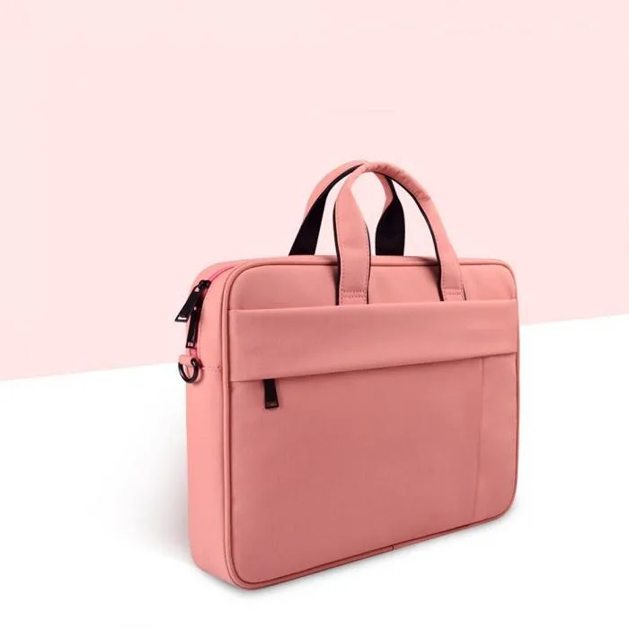 Sidiou Group Laptop Handbag Large Capacity Anti-theft Anti-Wrinkle Waterproof Portable Briefcase