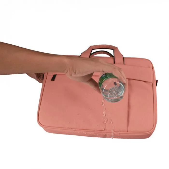Sidiou Group Laptop Handbag Large Capacity Anti-theft Anti-Wrinkle Waterproof Portable Briefcase