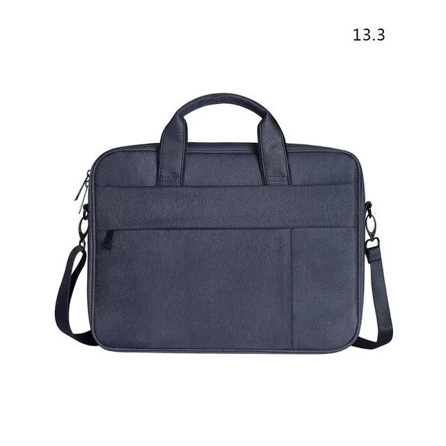 Sidiou Group Laptop Handbag Large Capacity Anti-theft Anti-Wrinkle Waterproof Portable Briefcase