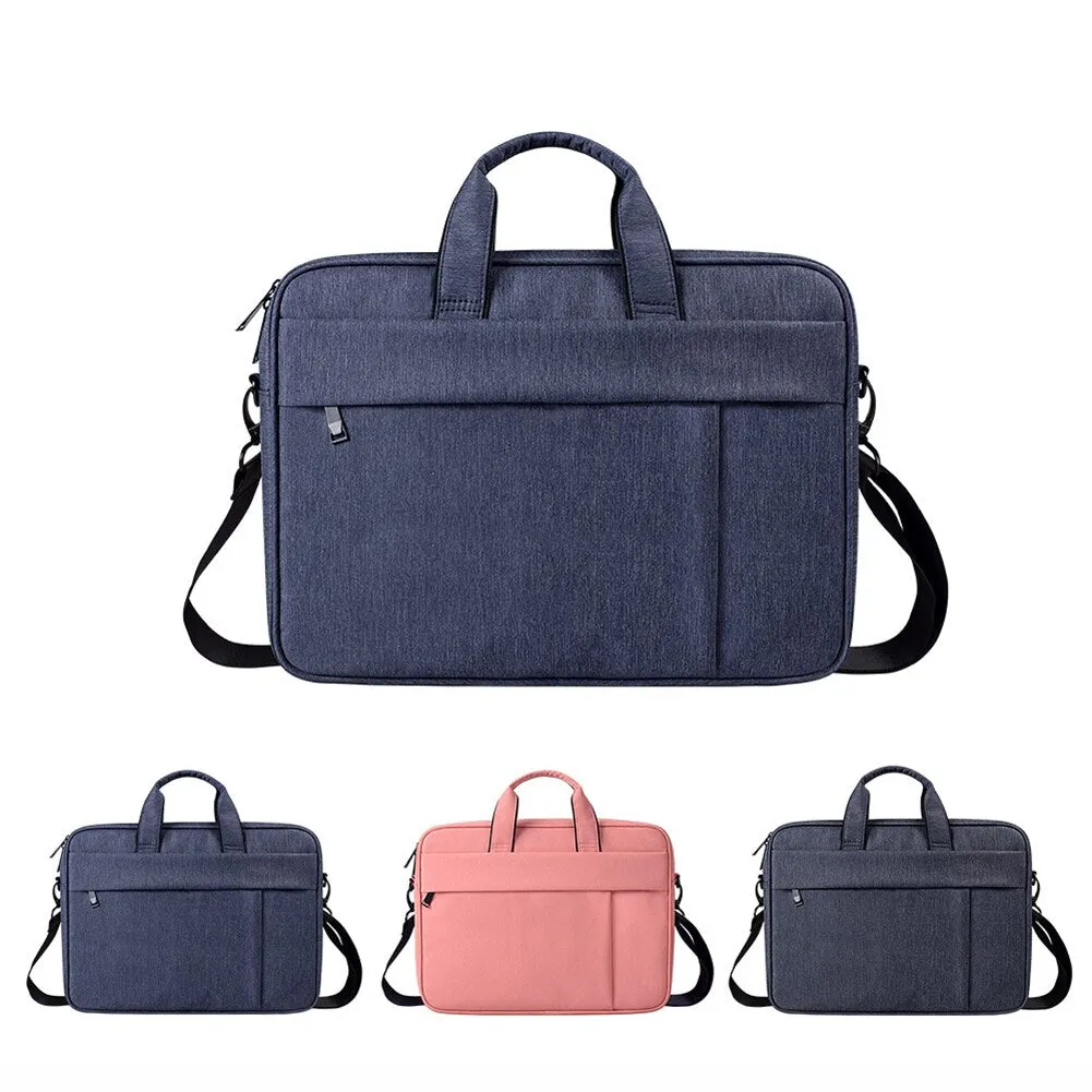 Sidiou Group Laptop Handbag Large Capacity Anti-theft Anti-Wrinkle Waterproof Portable Briefcase