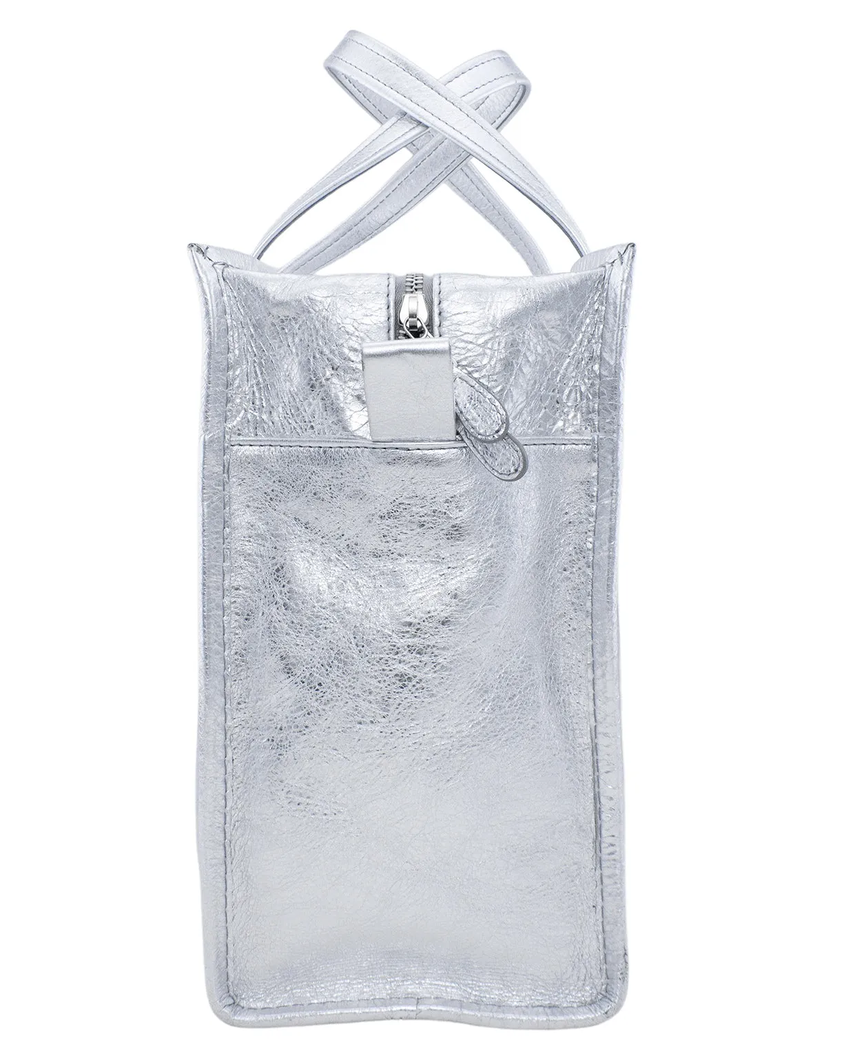 Silver Aaj Bazar Shopper Tote