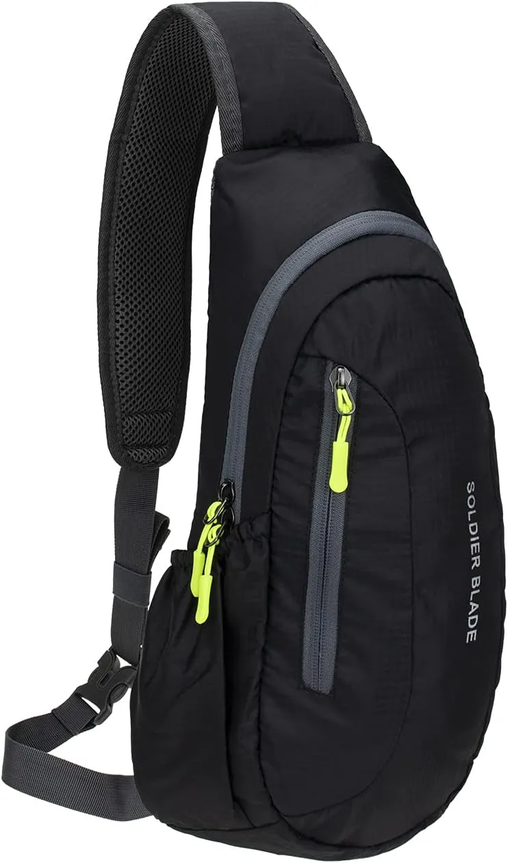 Sling Bag Crossbody Backpack for Men Womens, Chest Bag Backpack, Shoulder bag Gym Cycling Traveling Outdoor Sports