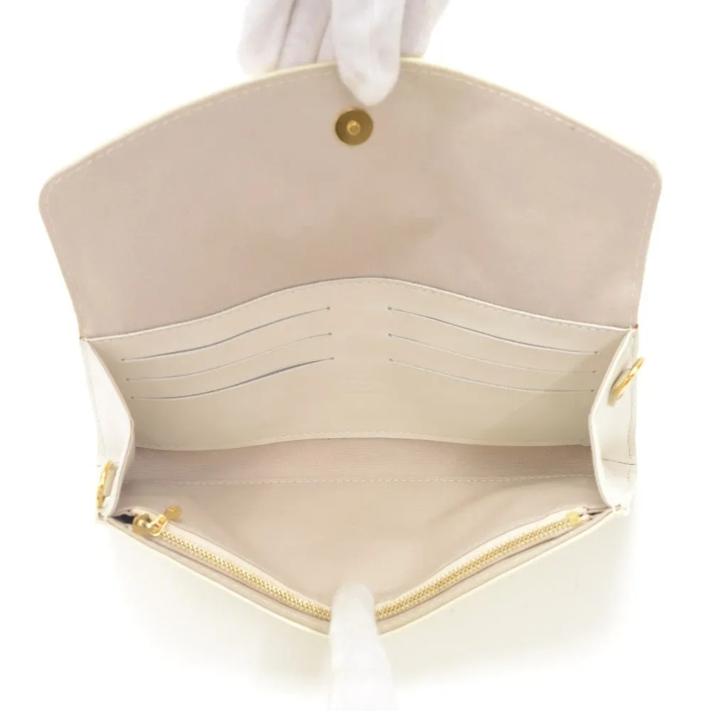 Sunset Boulevard Monogram Vernis Leather Evening Bag