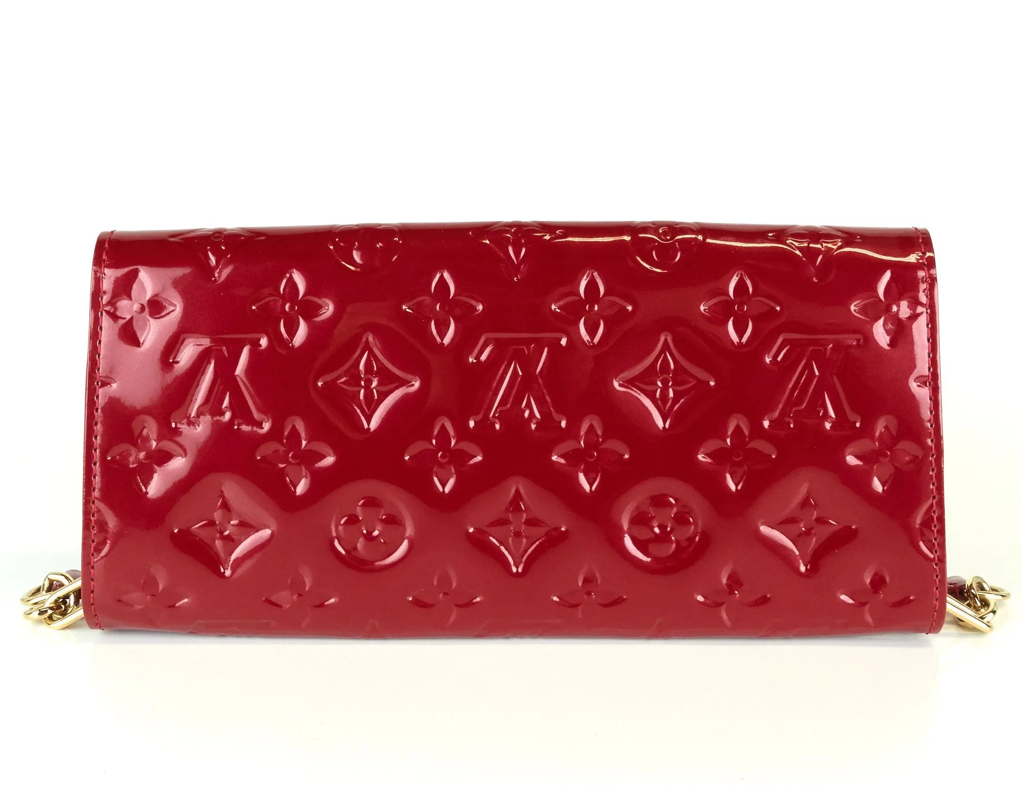 Sunset Boulevard Monogram Vernis Leather Shoulder Bag