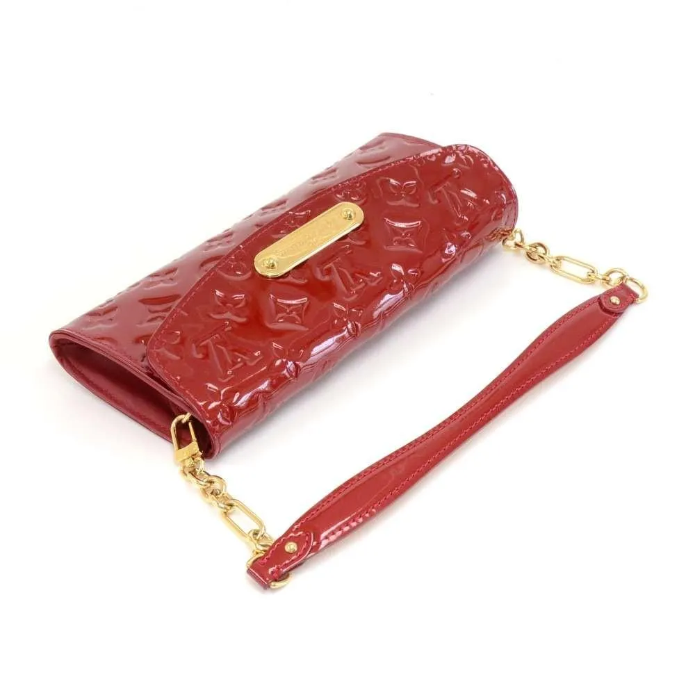 Sunset Boulevard Monogram Vernis Leather Shoulder Bag