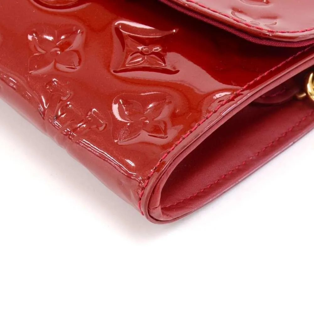 Sunset Boulevard Monogram Vernis Leather Shoulder Bag
