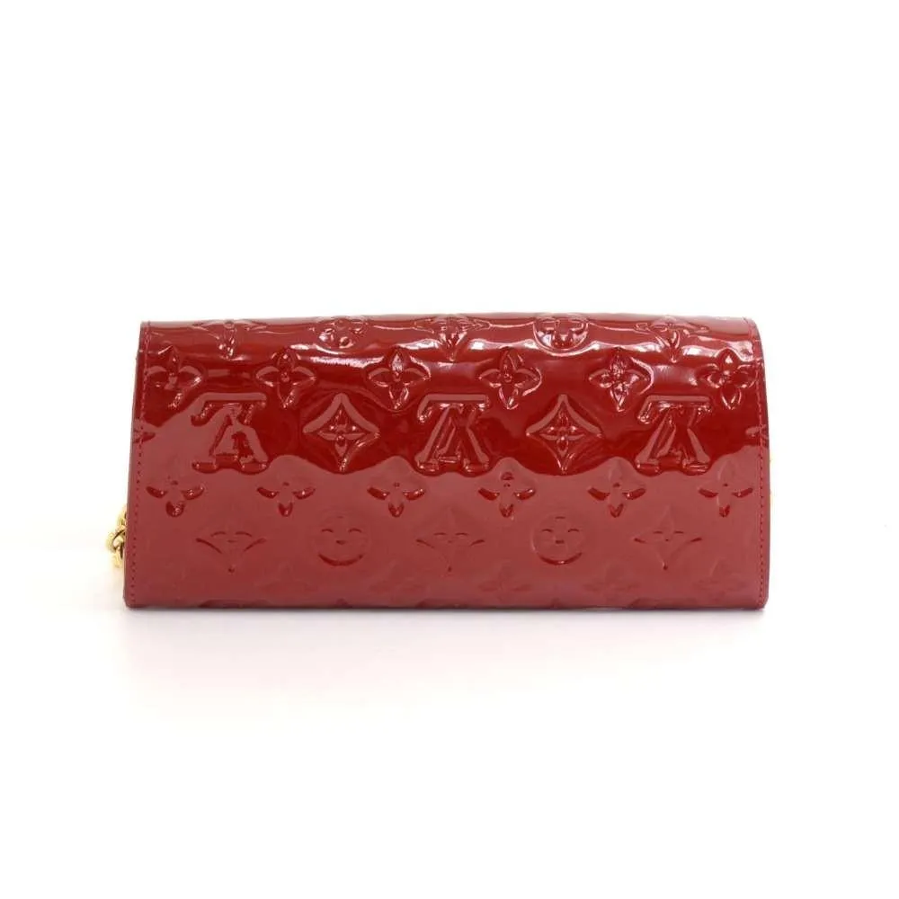 Sunset Boulevard Monogram Vernis Leather Shoulder Bag