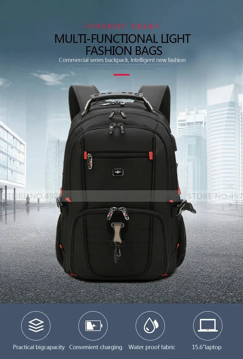 Swiss anti Theft Backpack