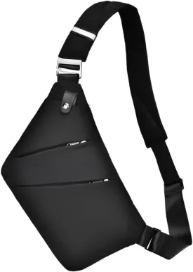 The Original Slim Carry Crossbody Anti-Theft Black Bag