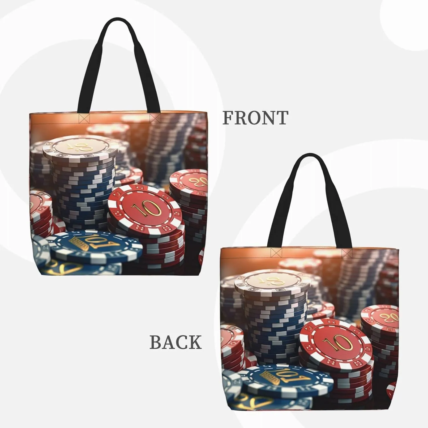 Tote Bag for Women Celestial Night Sky Shoulder Bag with Zipper Handbag Large Capacity Reusable Grocery Bag