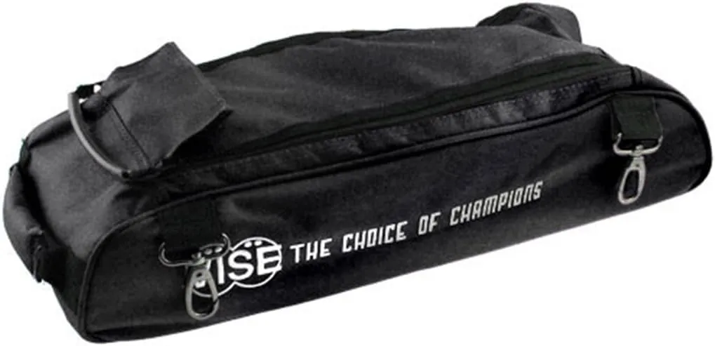 Vise Shoe Bag Add On for Vise 3 Ball Roller Bowling Bags- Black