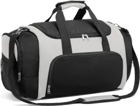 Vorspack Duffle Bag for Travel - 40L/21 Inches Duffel Bag Small Duffle Bag for Men Weekender Bag with Water Bottle Pocket for Travel Sports - White