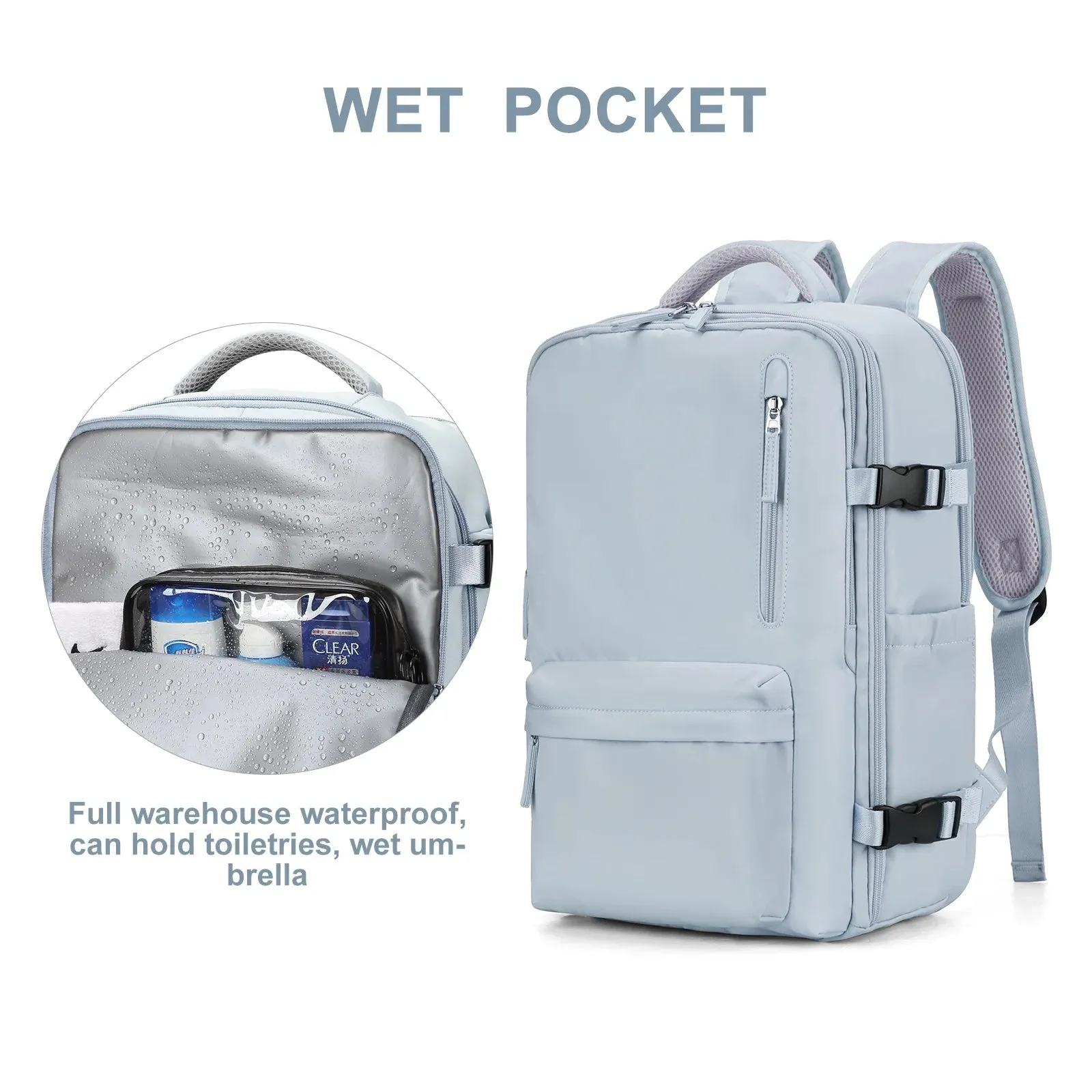 Waterproof Multi Storage Backpack