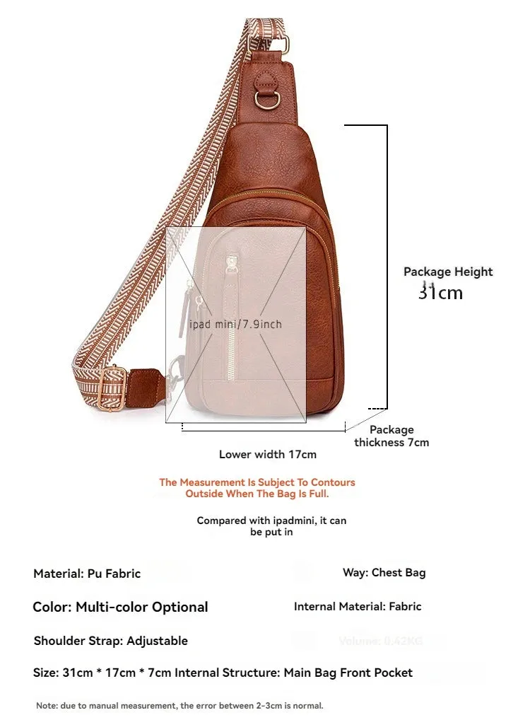 Women Single Shoulder Crossbody Bag Large Capacity