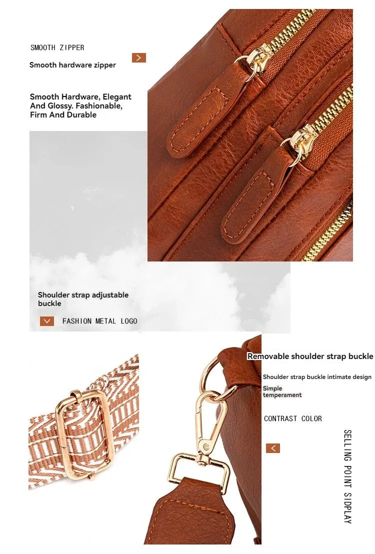 Women Single Shoulder Crossbody Bag Large Capacity