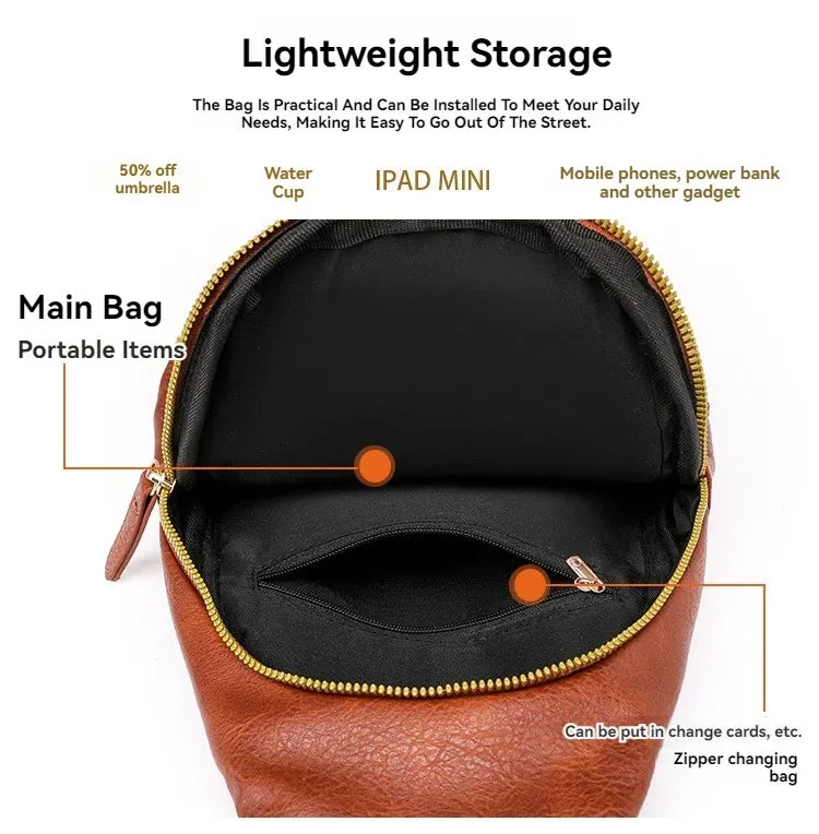Women Single Shoulder Crossbody Bag Large Capacity