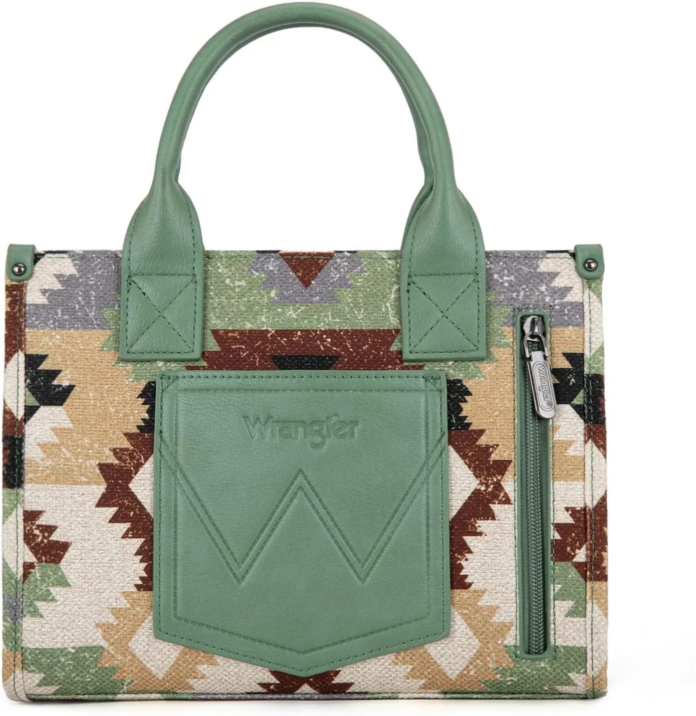 Wrangler Boho Tote Bag Aztec Top Handle Handbags and Purses