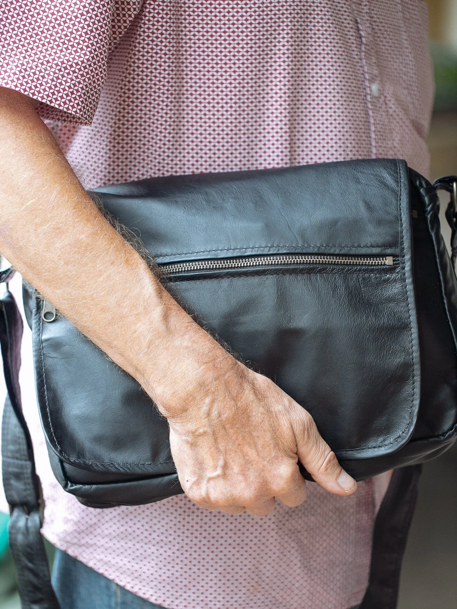 Zeuss Satchel Bag - Kangaroo